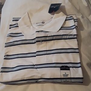 St John's Bay polo styled striped shirt.